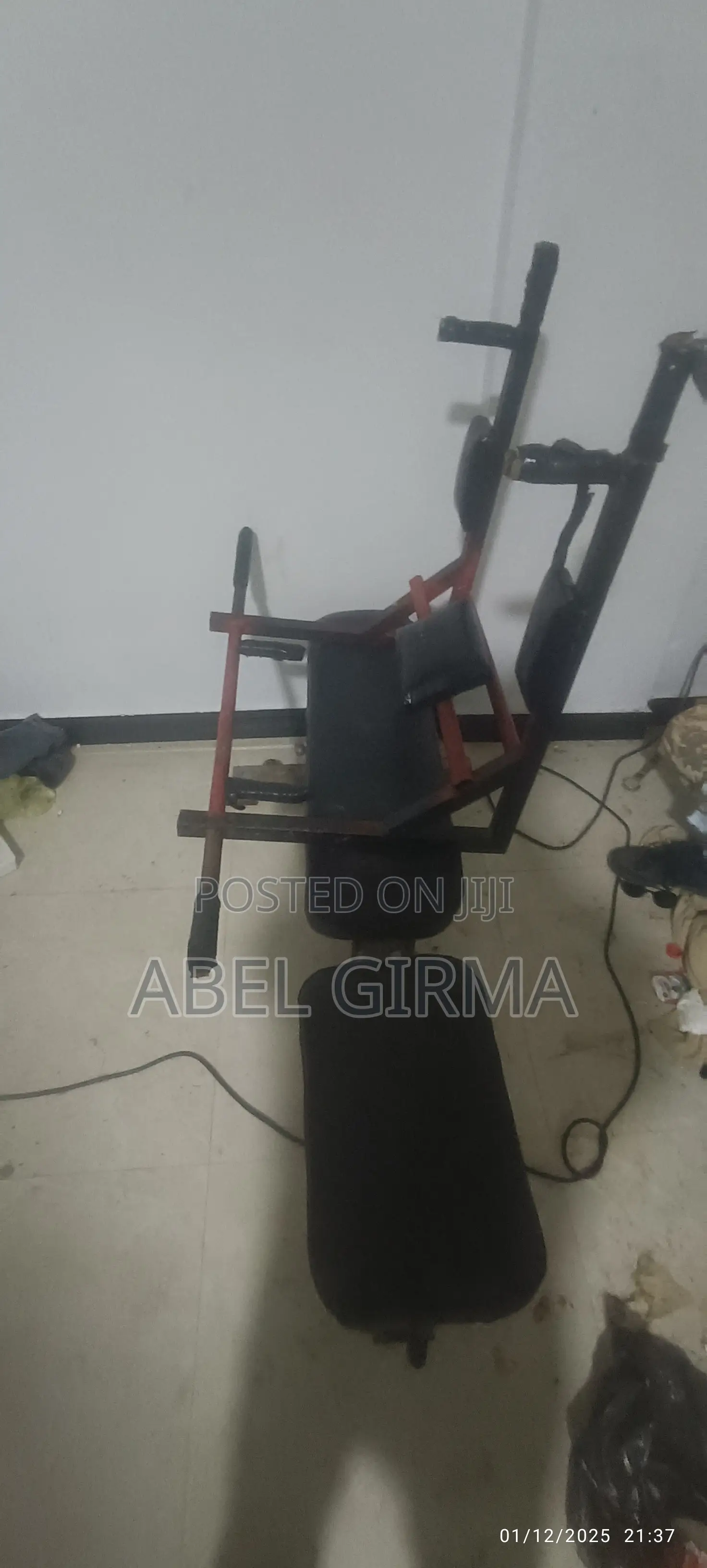 Dumbbell Barbells ,Bench , Pullup and Dig Up Bar