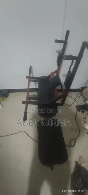 Dumbbell Barbells ,Bench , Pullup and Dig Up Bar