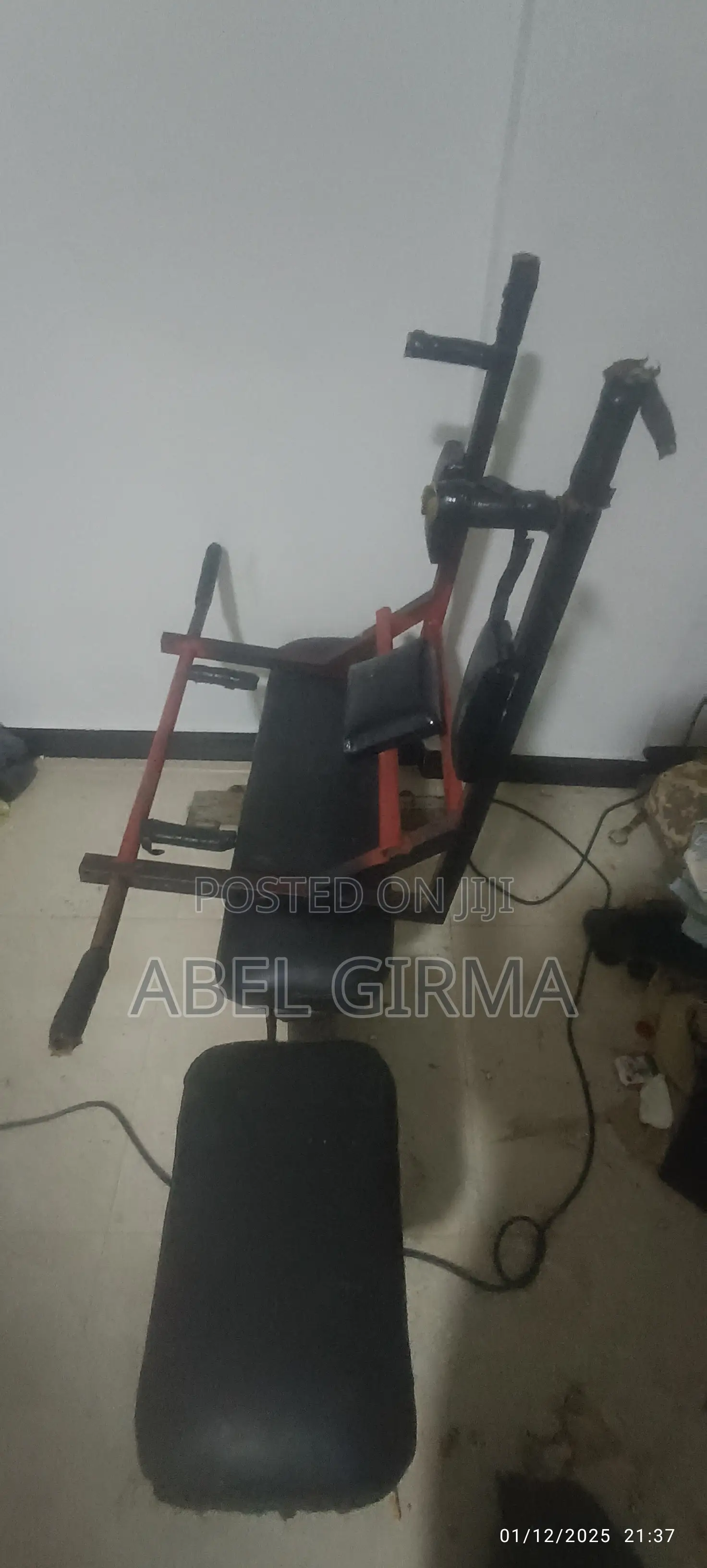 Dumbbell Barbells ,Bench , Pullup and Dig Up Bar