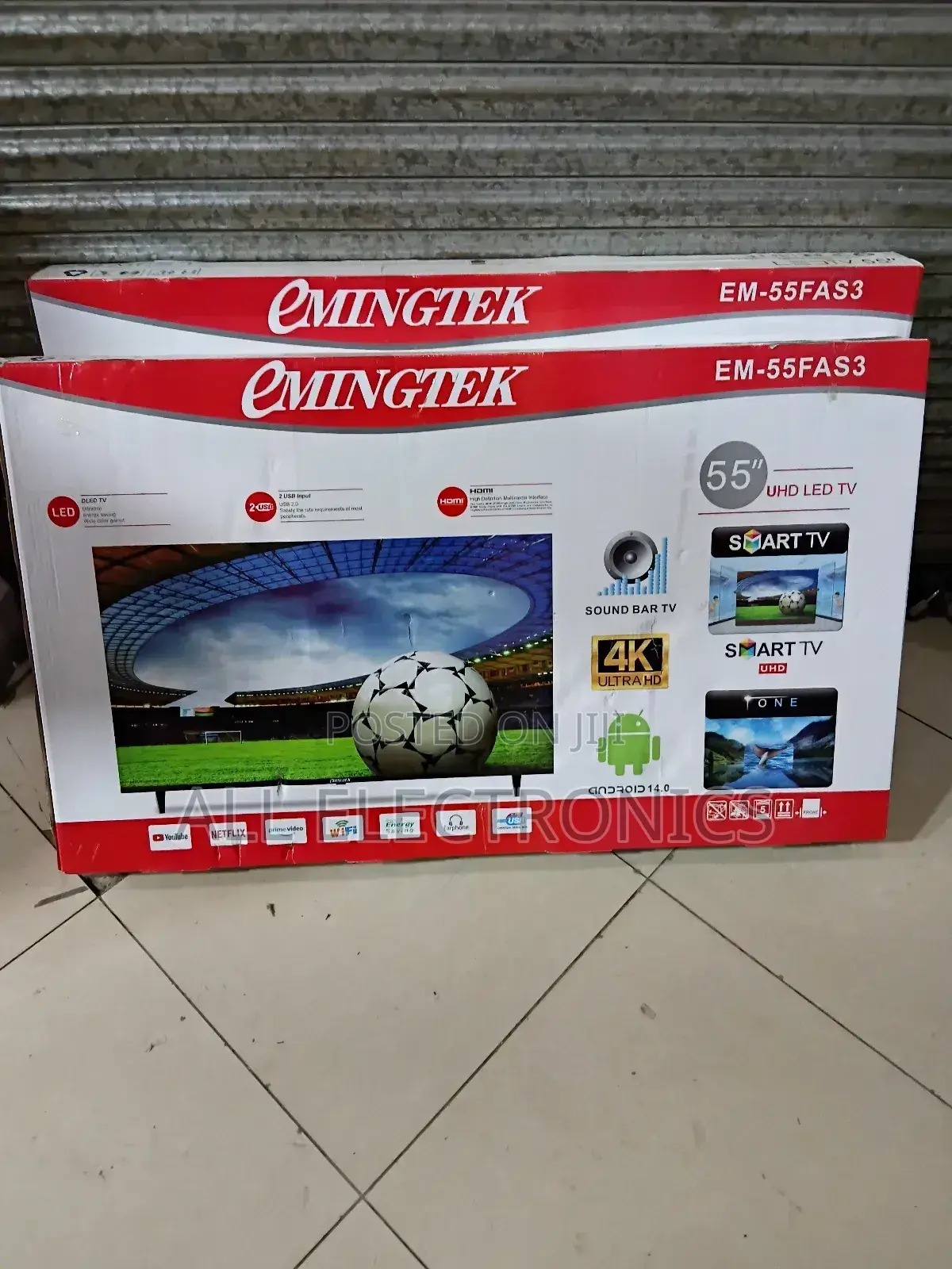 Emingtek 55''inch Ultra Hd Tv
