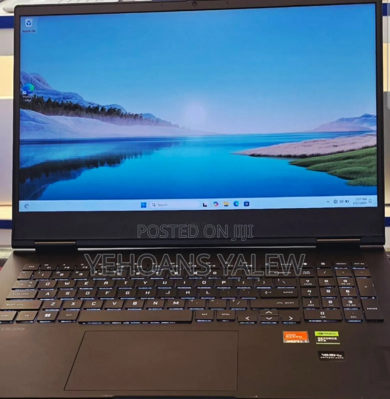 New Laptop HP Omen 16 16GB AMD Ryzen 7 SSD 1T