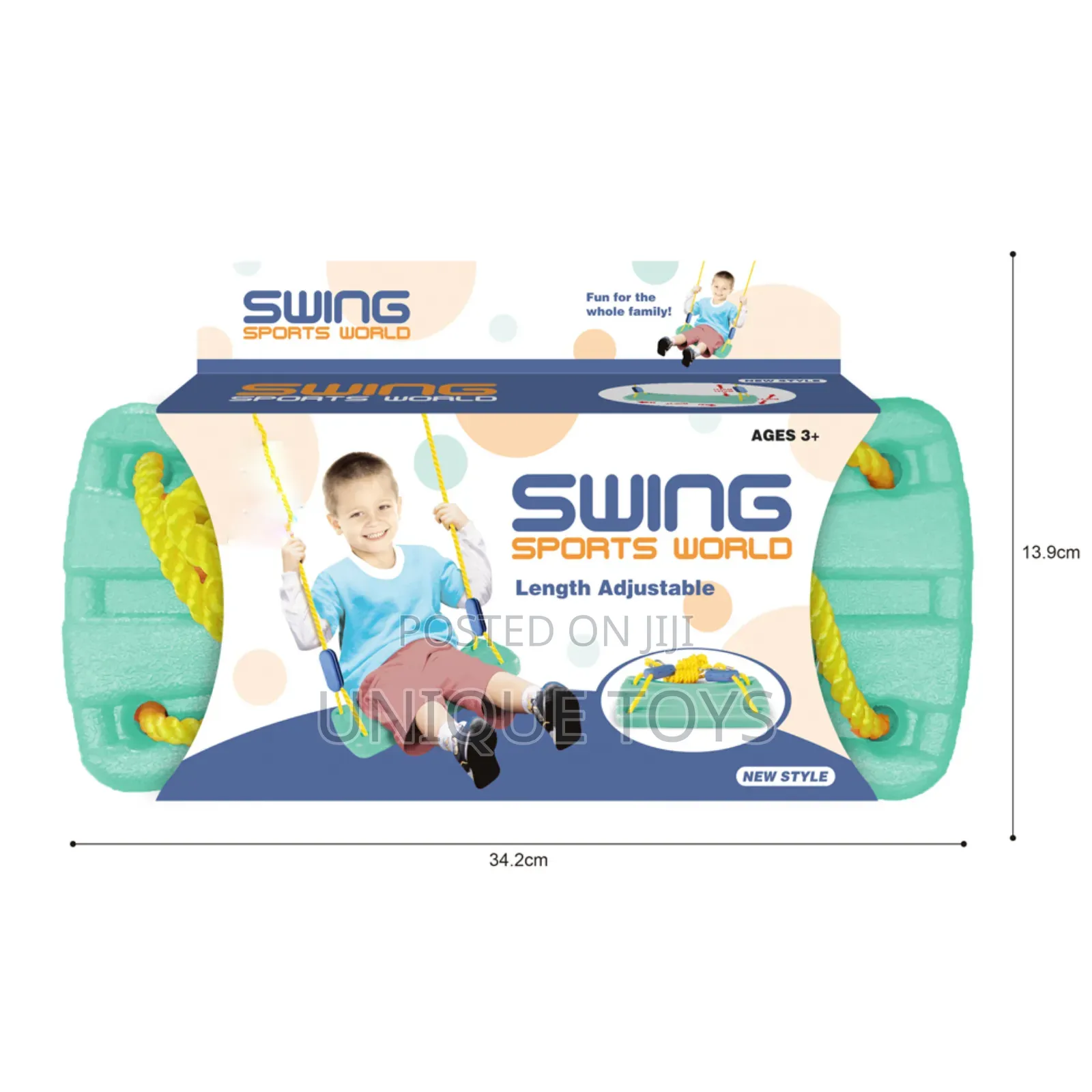 Adjustable Plastic Swing Seat – Swing Sports World