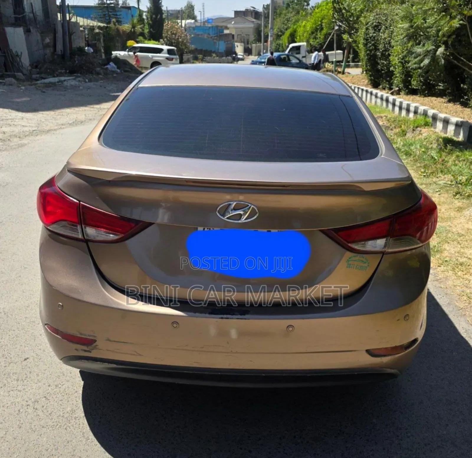 Hyundai Elantra 2015 Brown