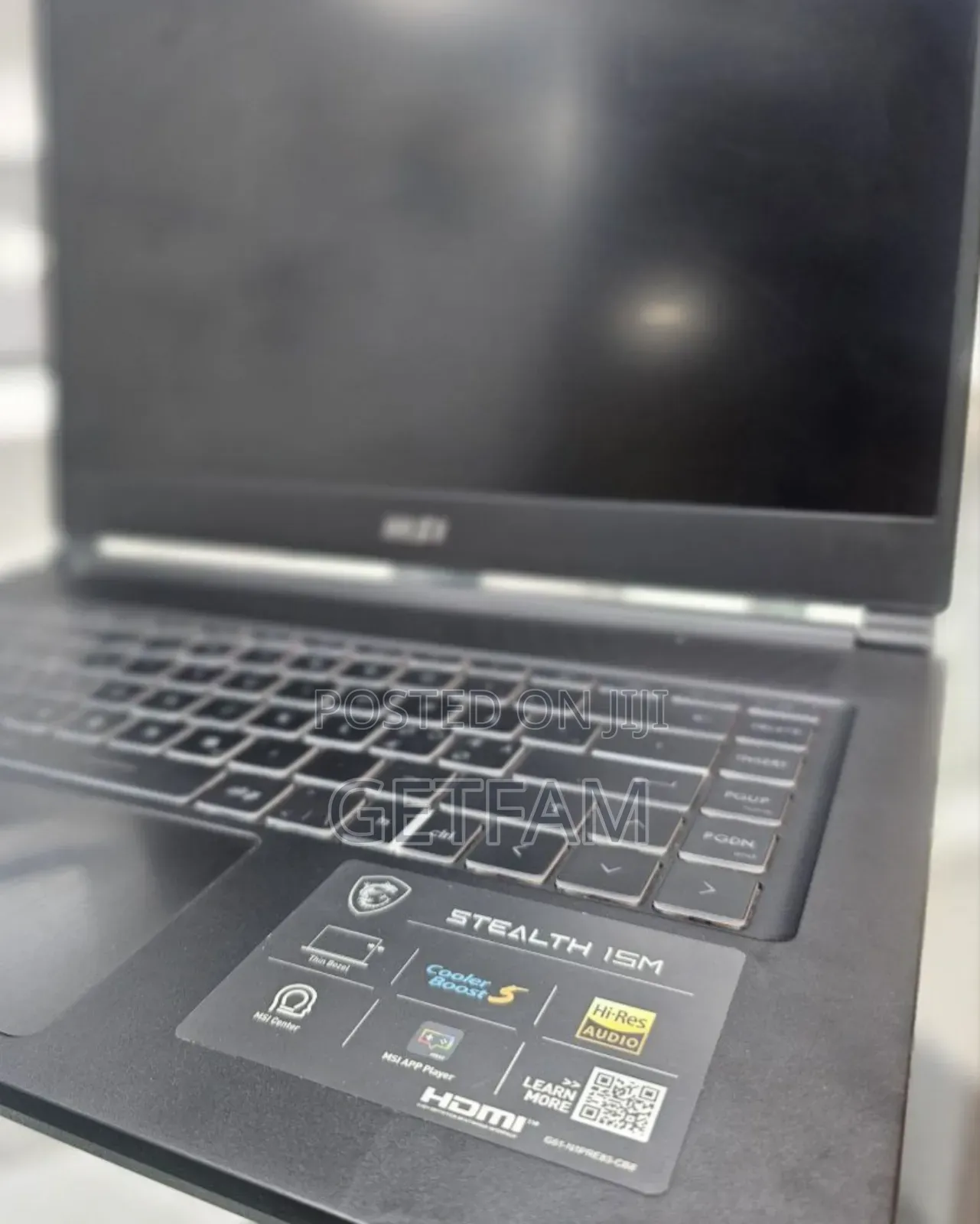 New Laptop MSI GF63 16GB Intel Core I7 SSD 512GB