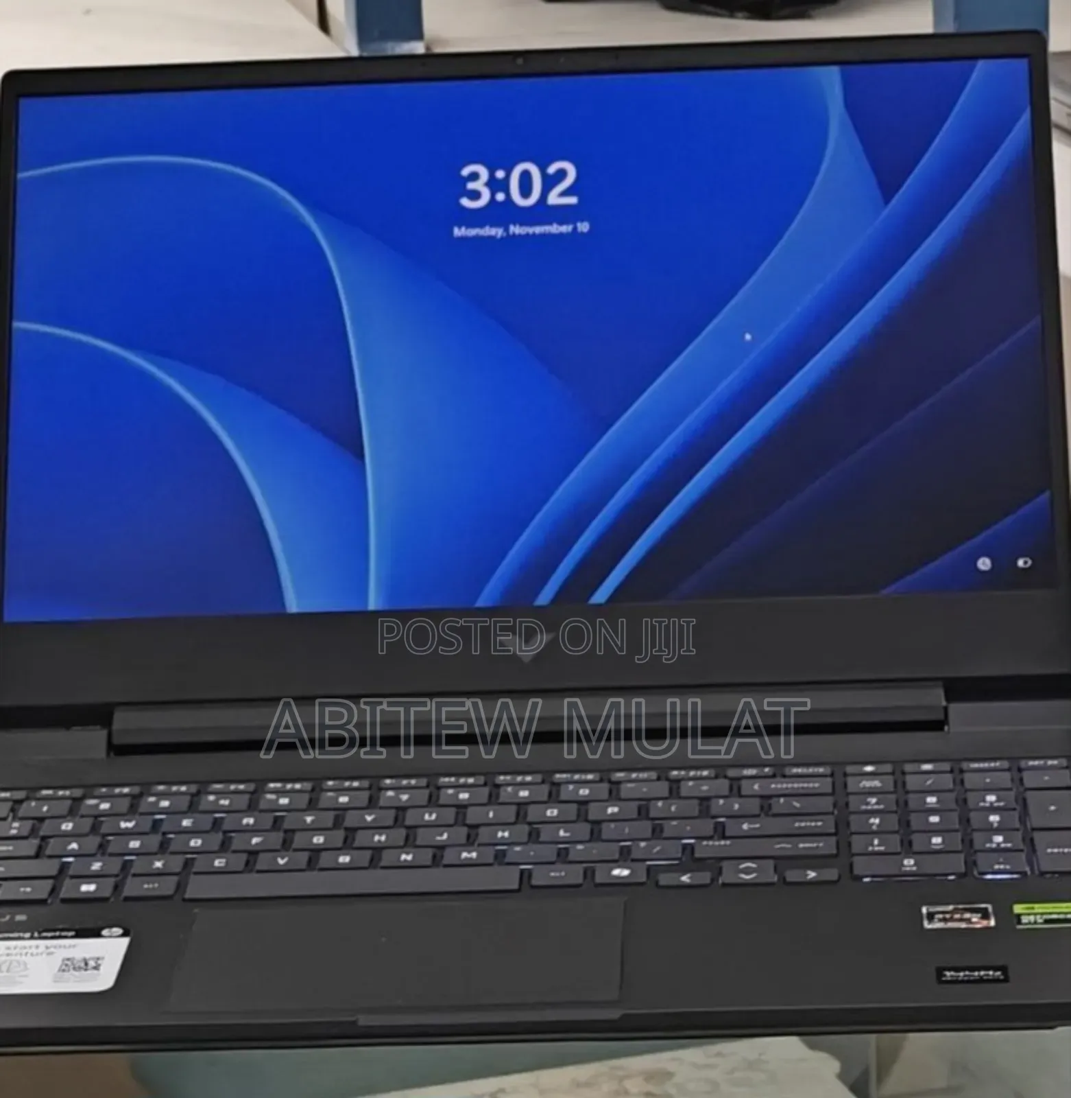 New Laptop HP Victus 15 16GB AMD Ryzen 7 SSD 512GB