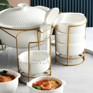 Soup Tureen Spoon Bowl Set