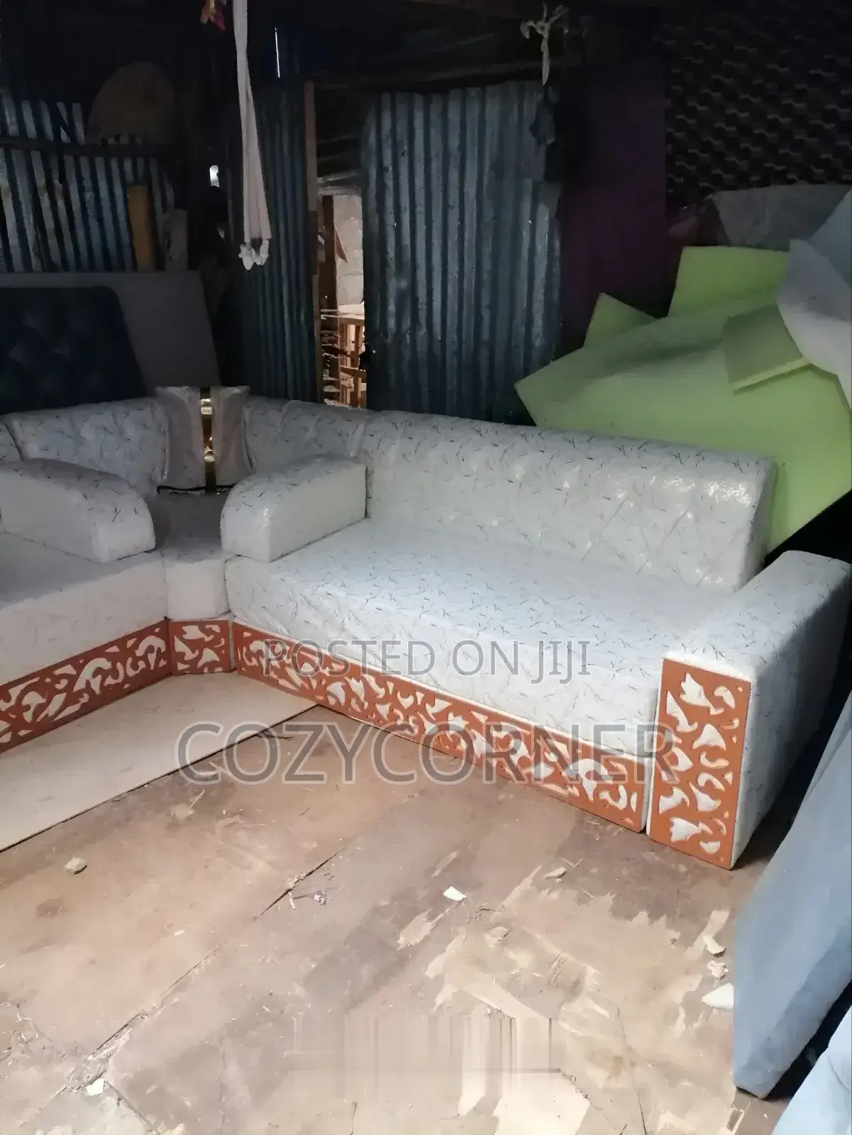 Arabian Majlis for a Modest Home Priced Per Square Meter (መጅሊሰ)