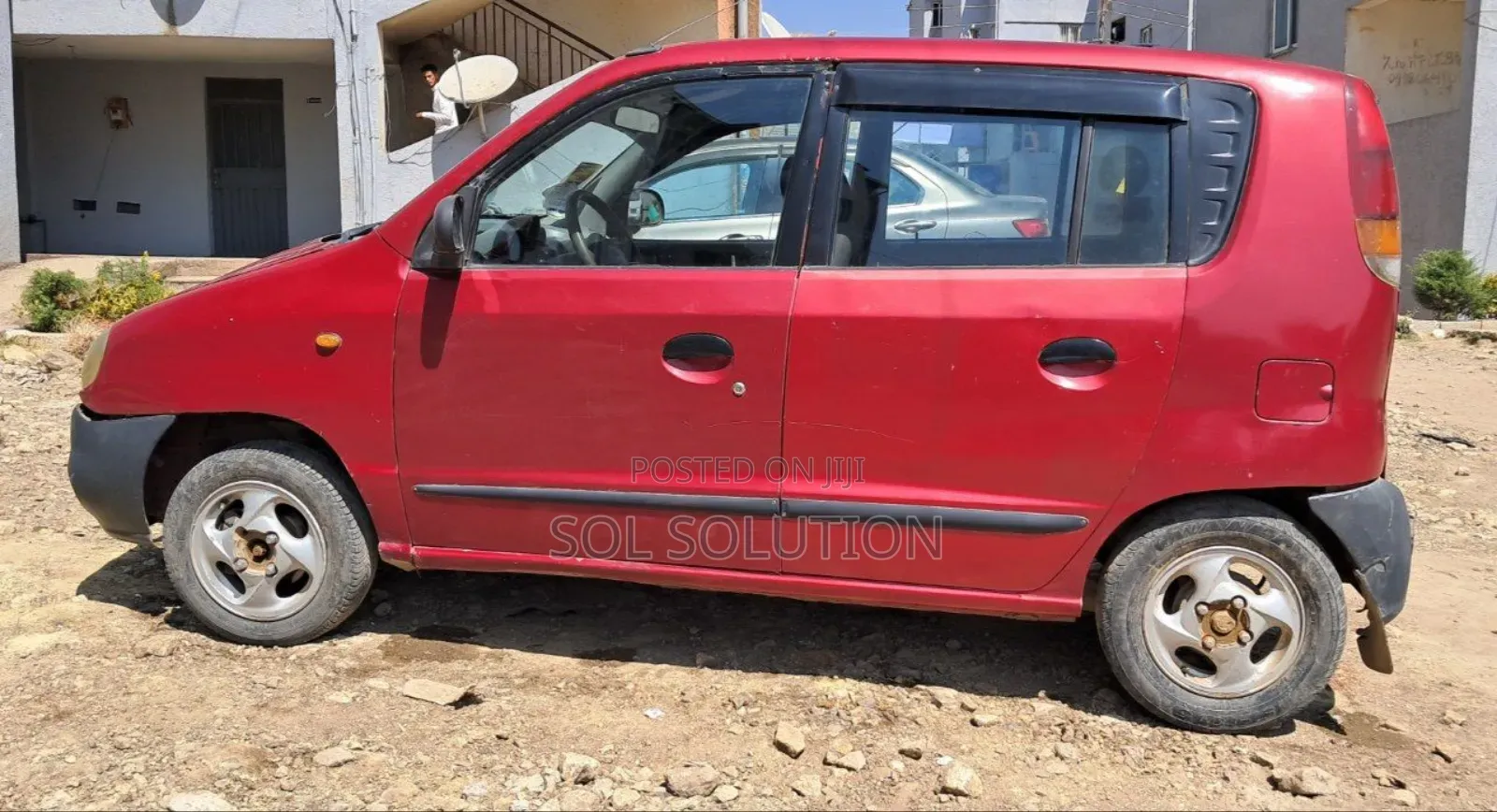 Hyundai Atos 1998 Red