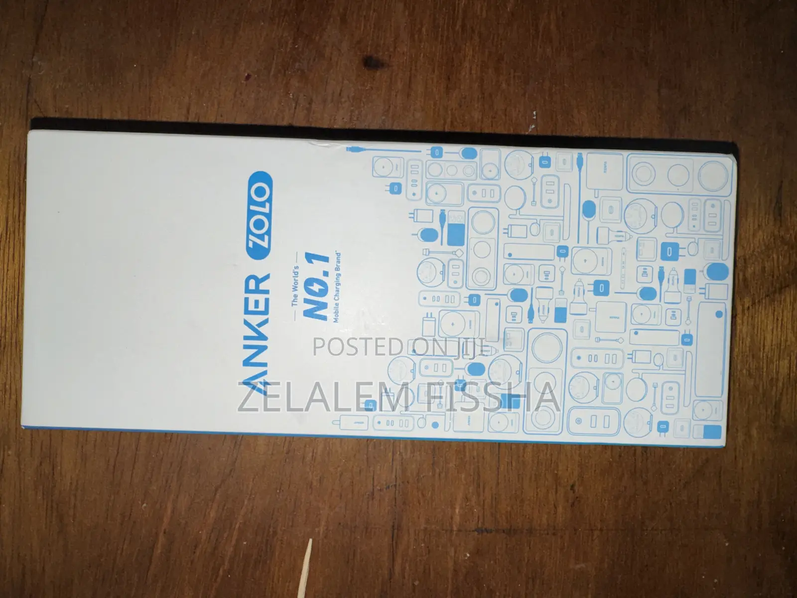 Anker Zolo Power Bank (, 30w, Built-in Usb-C Cable)