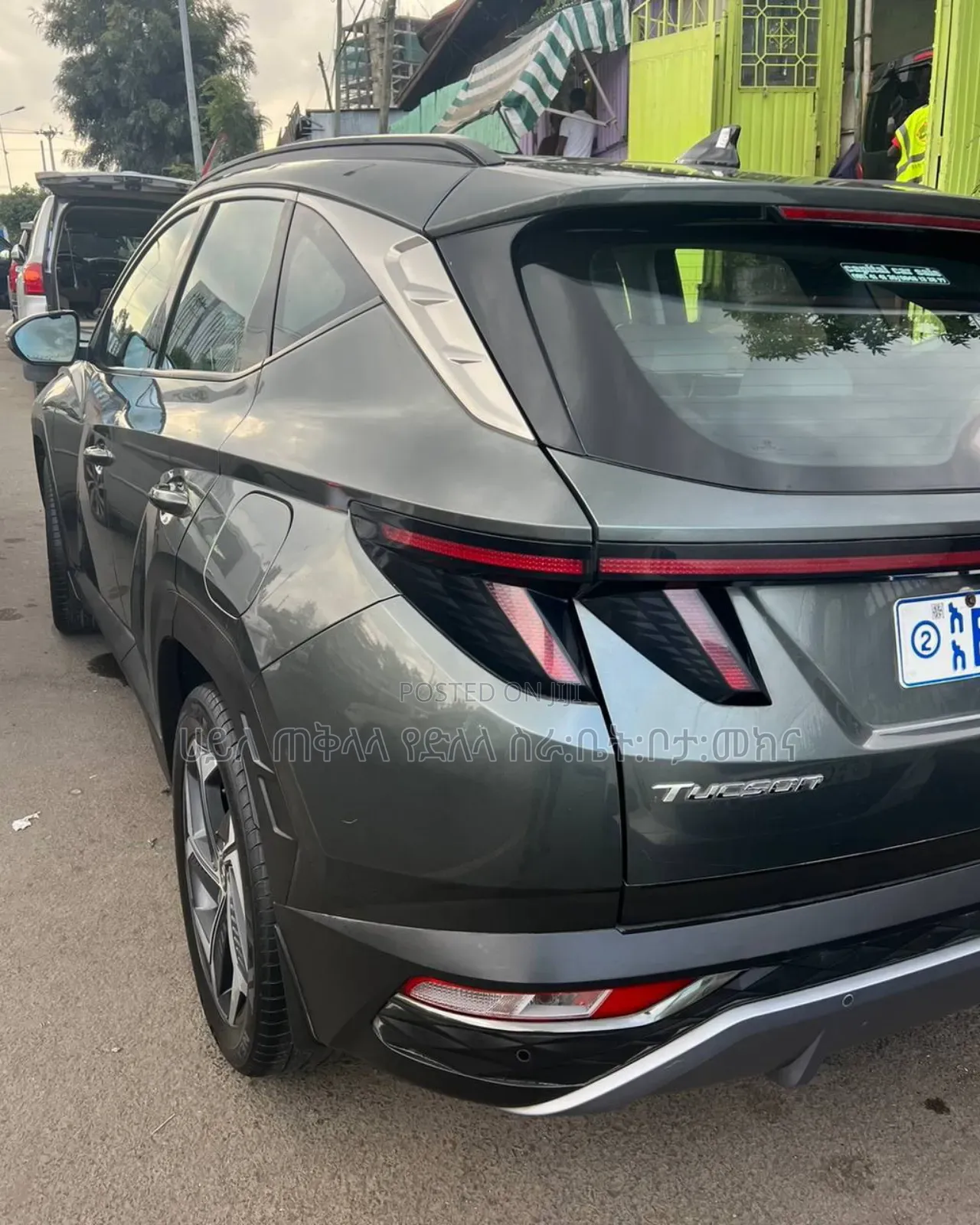 Hyundai Tucson 2021 Green