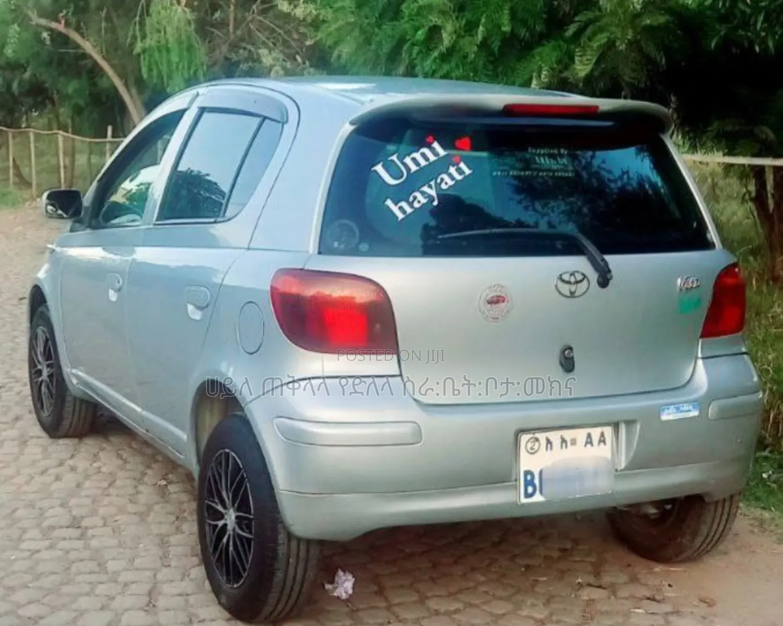 Toyota Vitz 2002 Blue