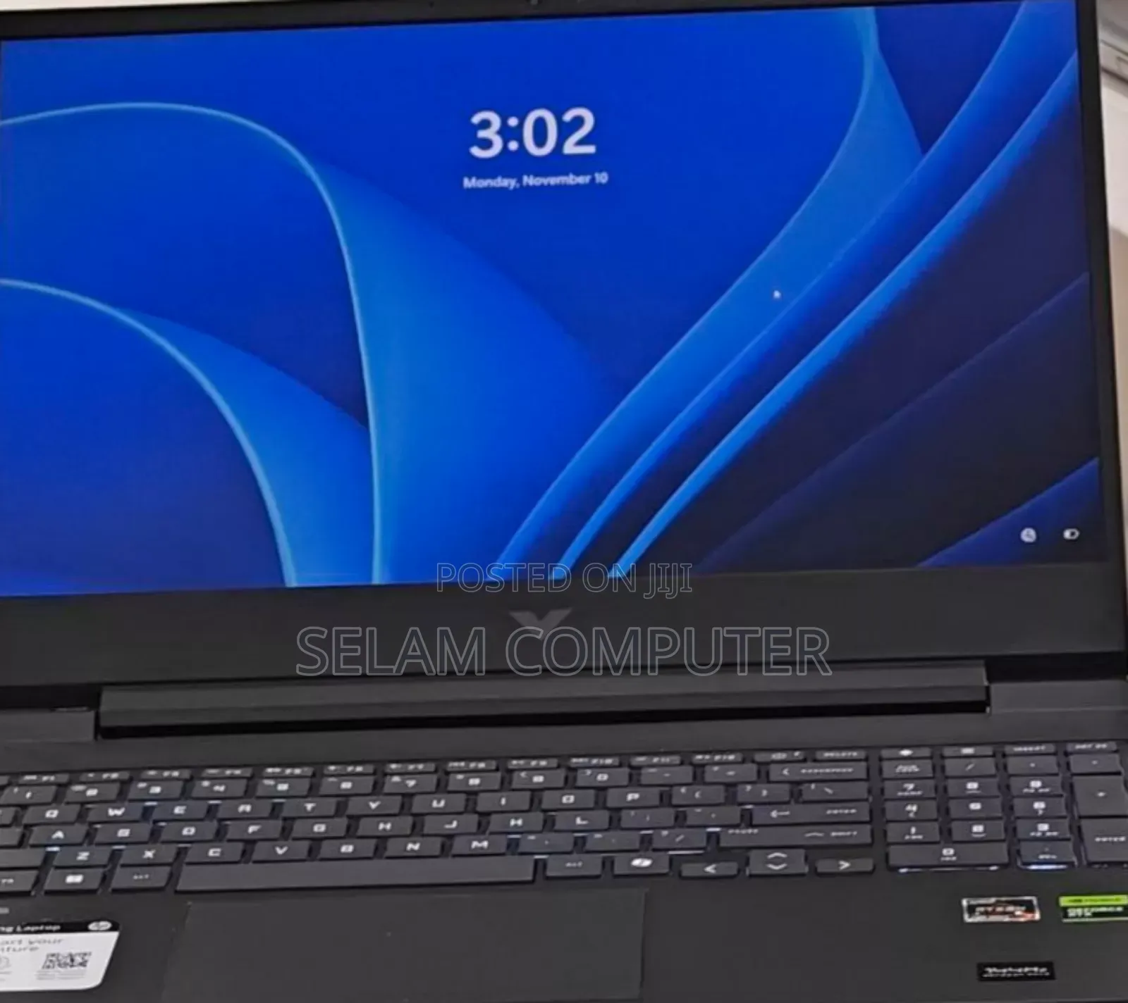 New Laptop HP Victus 15 16GB AMD Ryzen 7 SSD 512GB