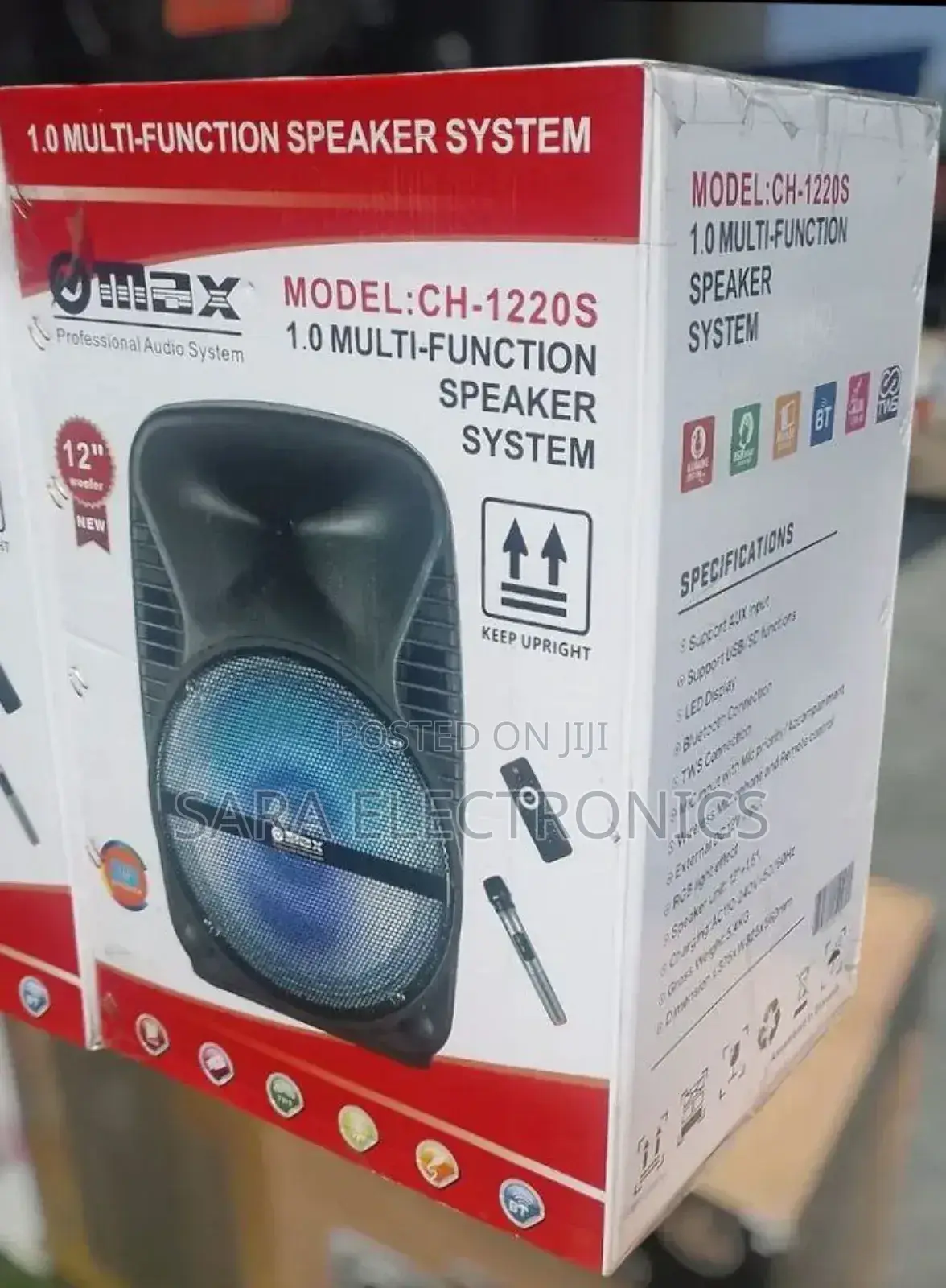 ◇■Max Speaker Model 1220s* 5year Warranty Free Delivery