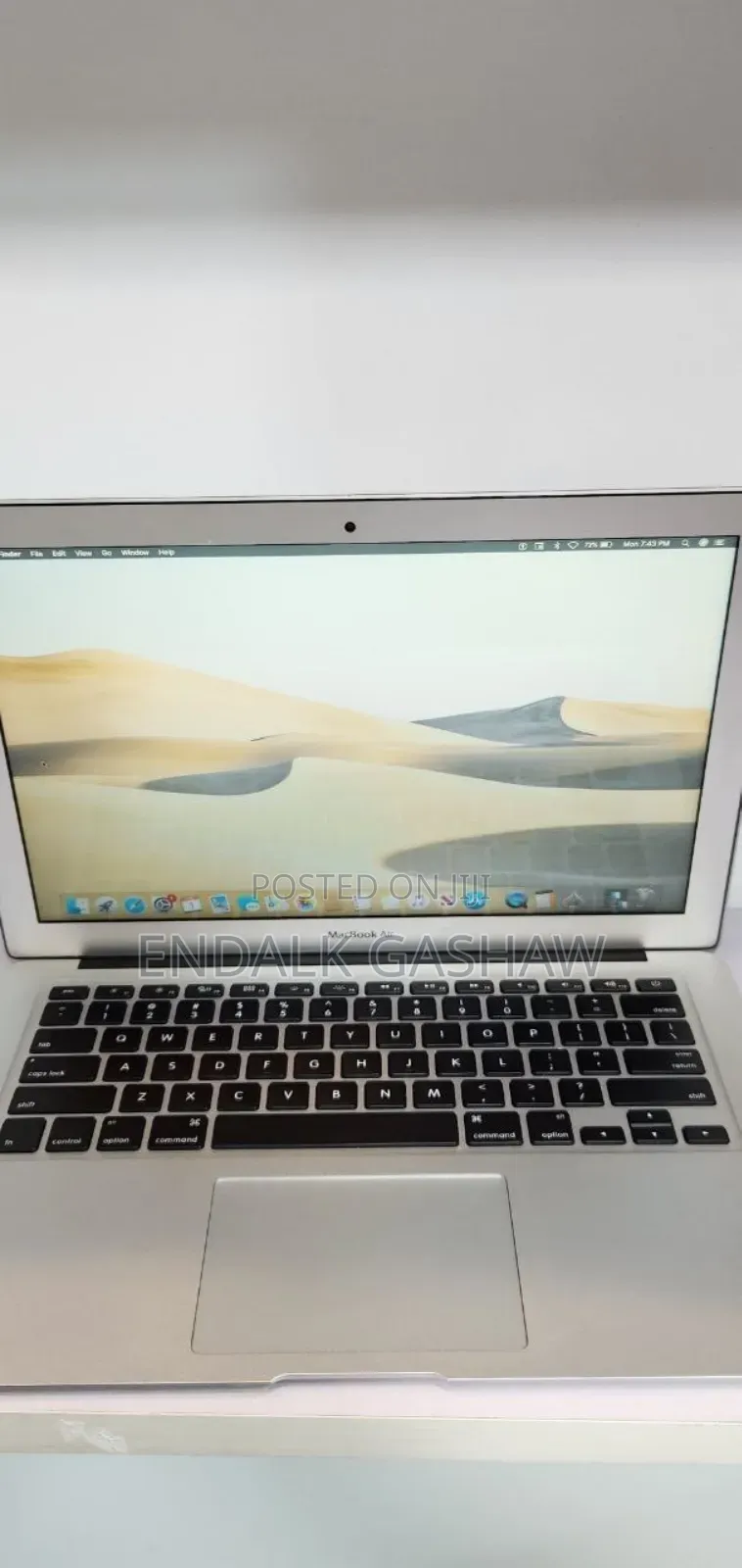 New Laptop Apple MacBook Air 2017 8GB Intel Core I5 SSD 128GB