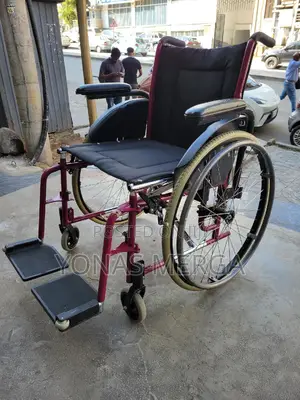 Photo - Wheel Chair for Adults Seniors(20-Inch Seat,220-LBS Weight Capacity)