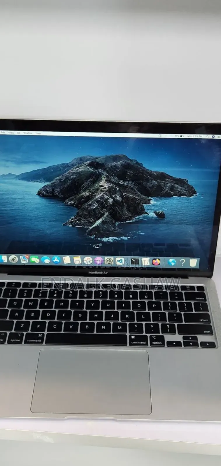 New Laptop Apple MacBook Air 2020 8GB Intel Core I3 SSD 256GB