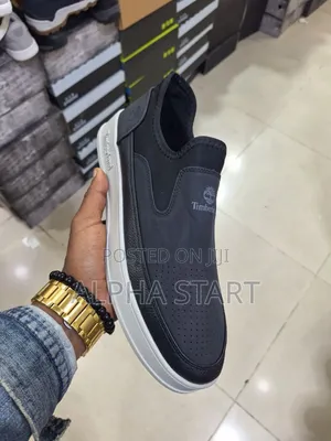 Timberland High Master Quality Smooth Sneakers for Man's