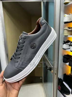 Photo - Timberland Flat High Master Quality Flat Lather Shoes for Man's