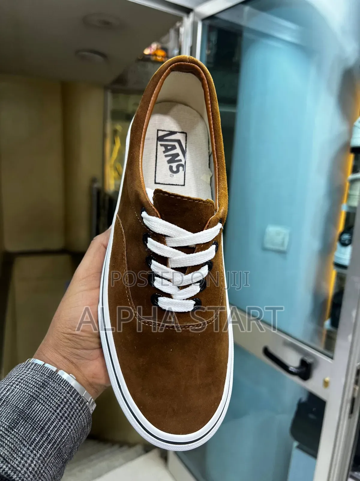 Vans Old School Full Brown High Master Quality Flat Smooth Shoes