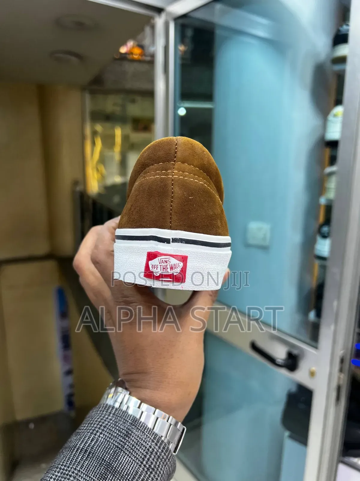 Vans Old School Full Brown High Master Quality Flat Smooth Shoes