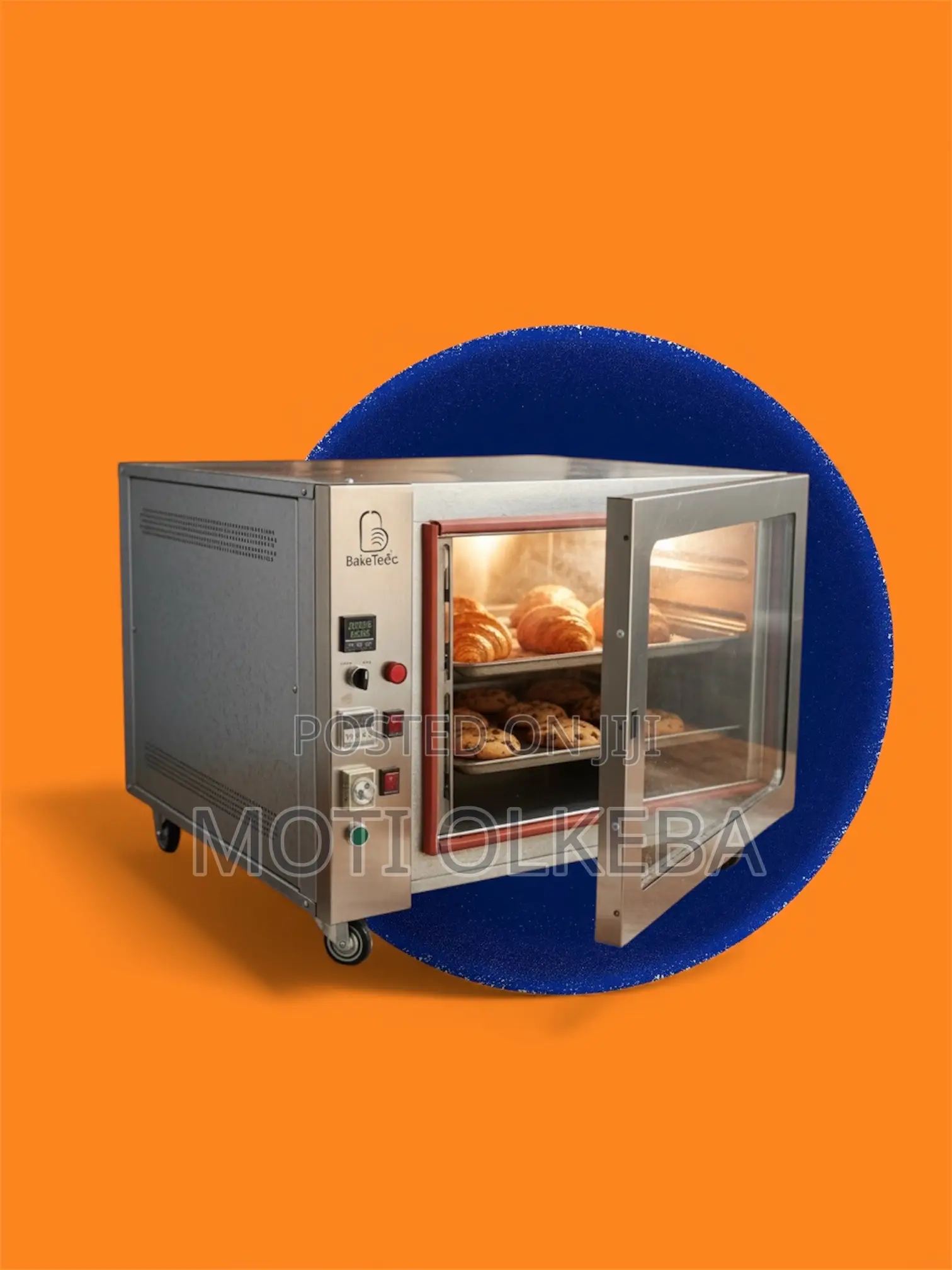 4 Tray Convention Oven 4ፓትራ ኮንቬክሽን ኦቨን የዳቦ መጋገሪያ ማሽን
