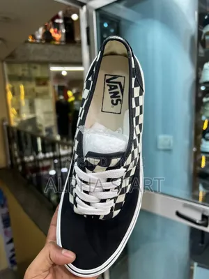 Vans Old School Black White Scorer Flat Shoes for You
