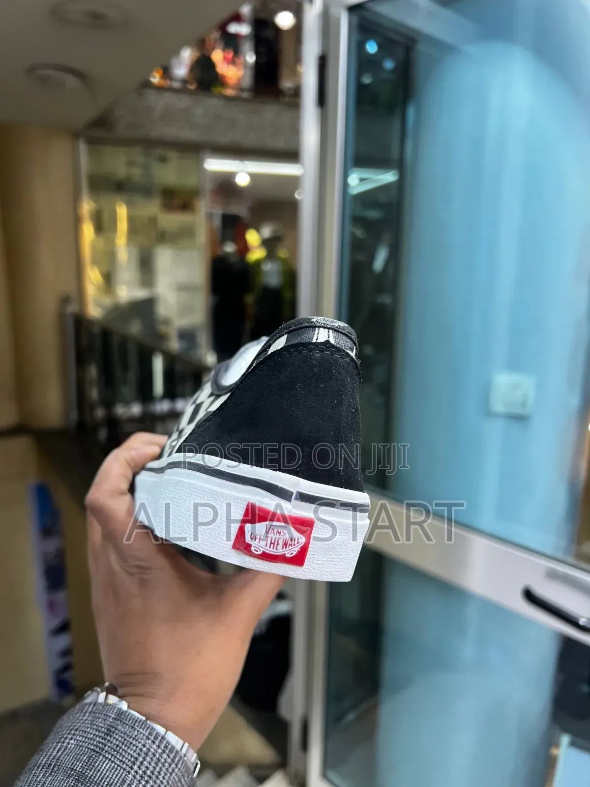 Vans Old School Black White Scorer Flat Shoes for You