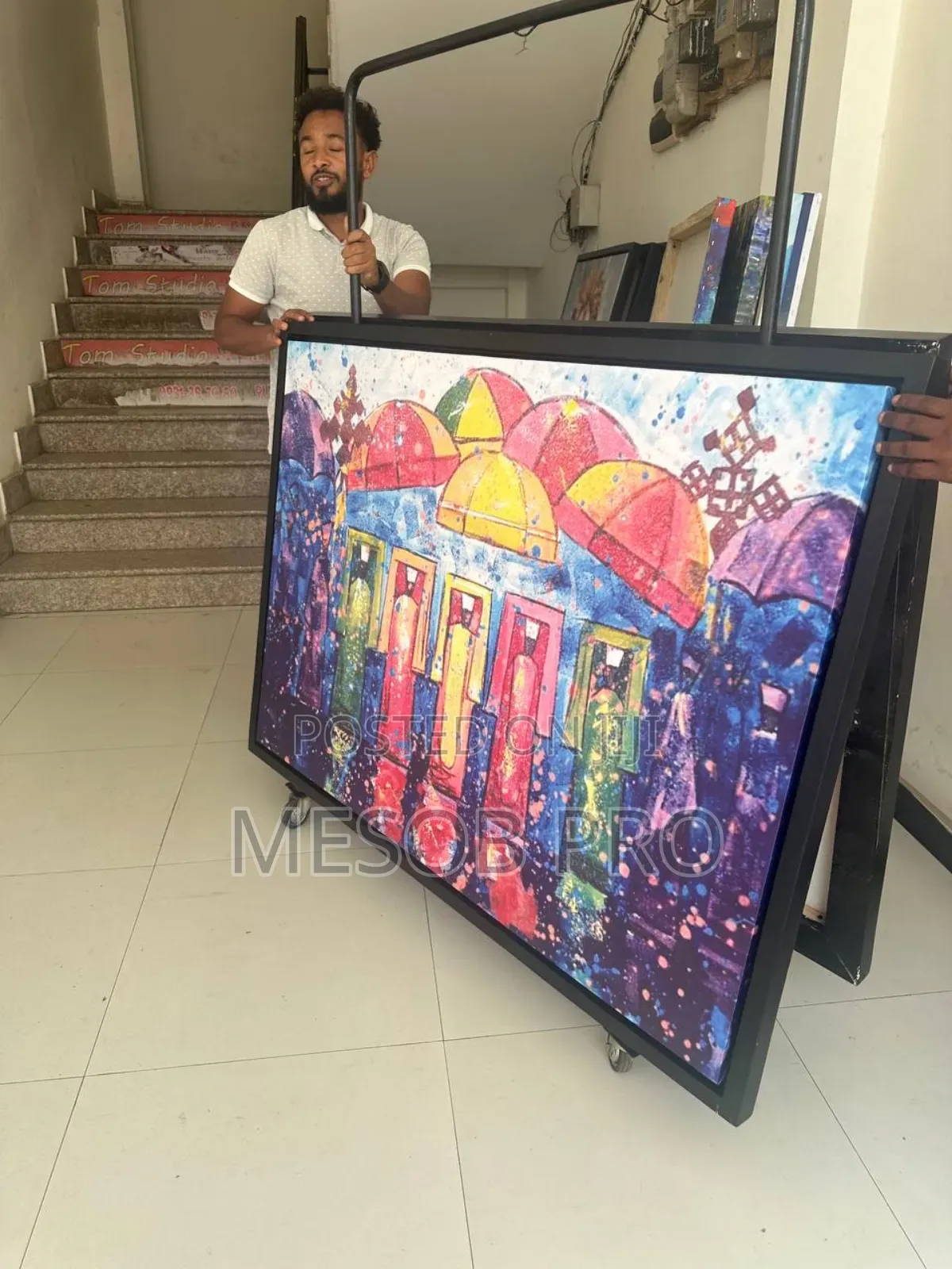 ኦርጂናል የሸራ ላይ ሥዕሎችን እንዲሁም ሸራ ላይ የታተሙ ሥዕሎችን 
ቀጥታ ከሠዓሊው ስቱዲዮ በተገቢው ዋጋ አሁ