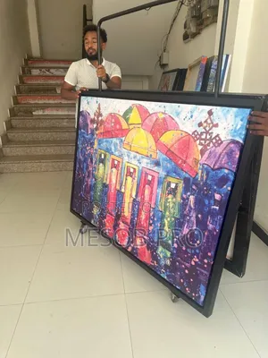 Photo - ኦርጂናል የሸራ ላይ ሥዕሎችን እንዲሁም ሸራ ላይ የታተሙ ሥዕሎችን 
ቀጥታ ከሠዓሊው ስቱዲዮ በተገቢው ዋጋ አሁ