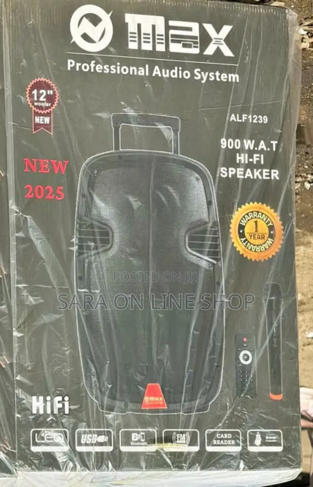 Rising and Max Orignal Speaker 12inch ■New Model ■Free Delivery