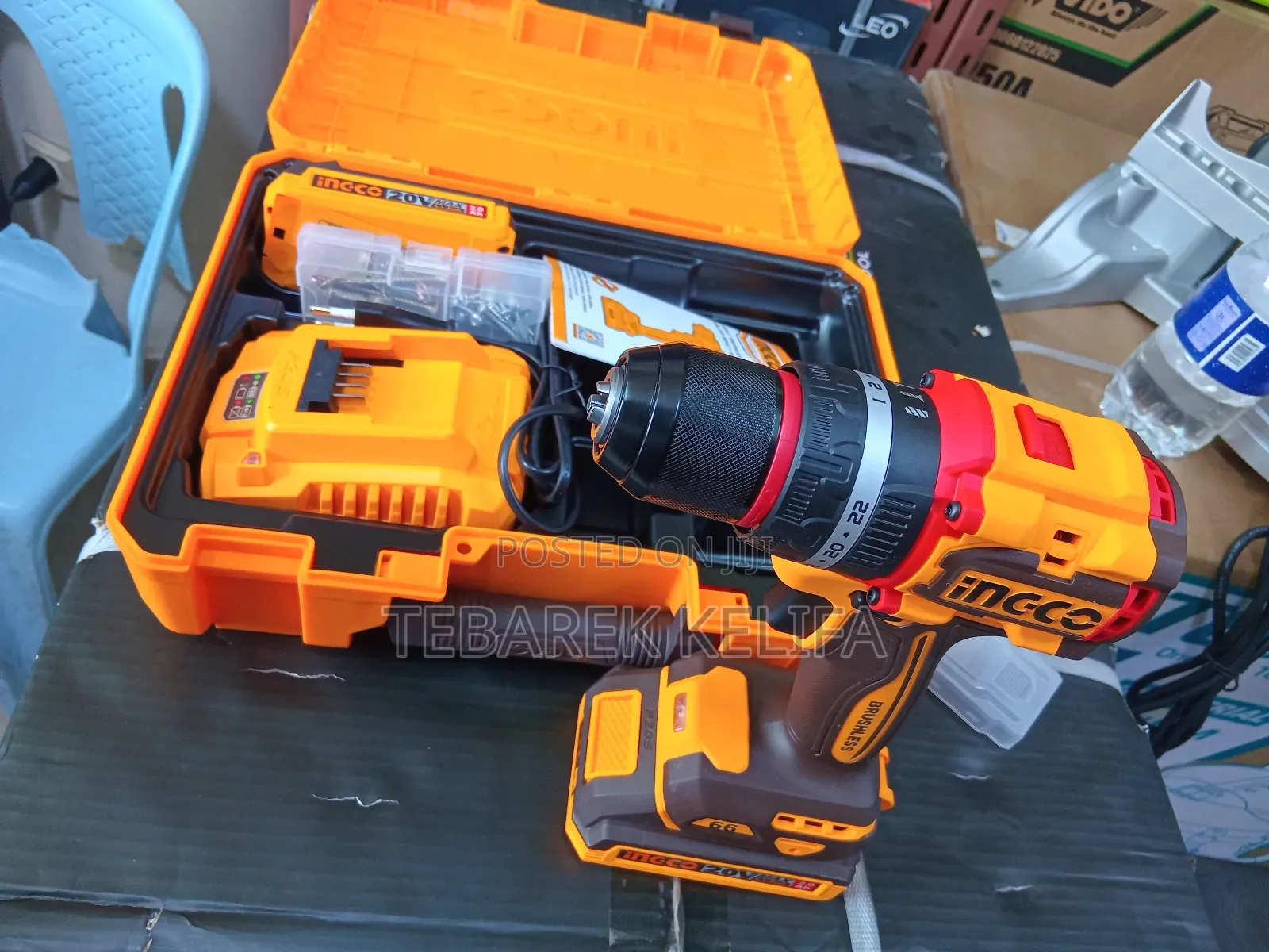 Ingco Breshles Chargable Deril