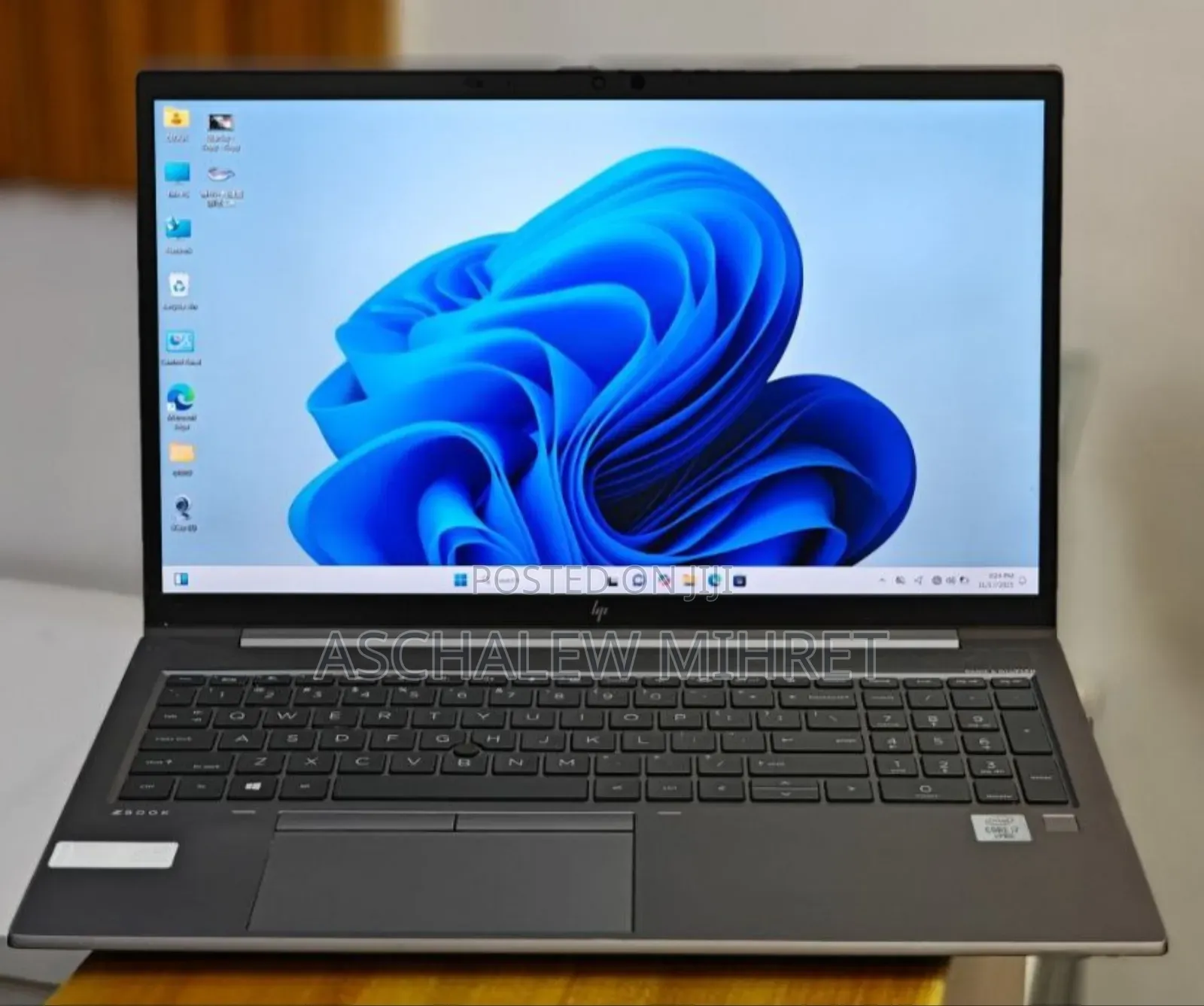 New Laptop HP ZBook 15 16GB Intel Core I7 SSD 512GB