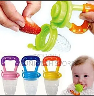 Photo - Baby Food Feeder Pacifier 2 Pack - Silicone Feeder Nipple