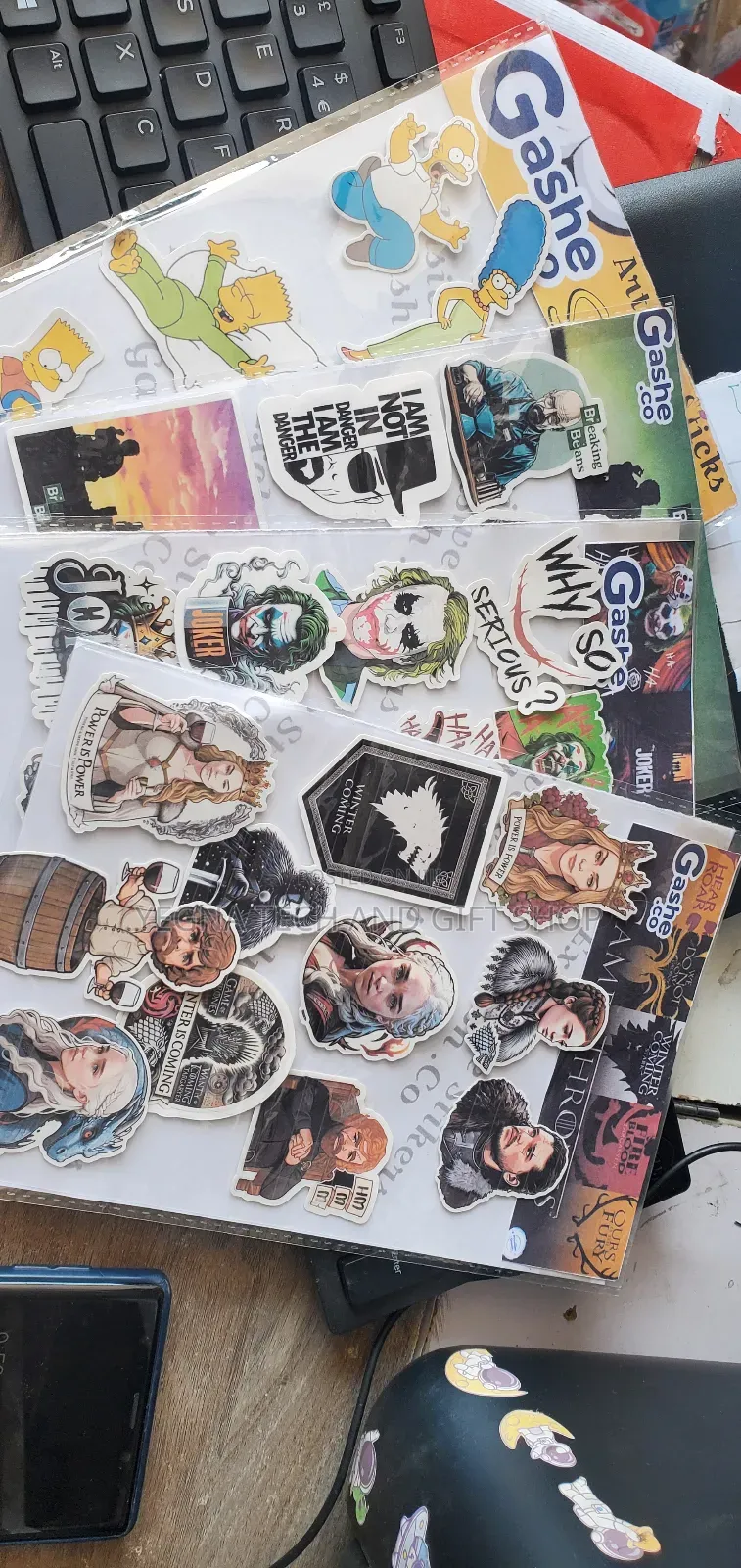 Movie Sticker Multi Uses