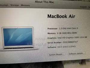Laptop Apple MacBook 4GB Intel Core I5 eMMC 128GB