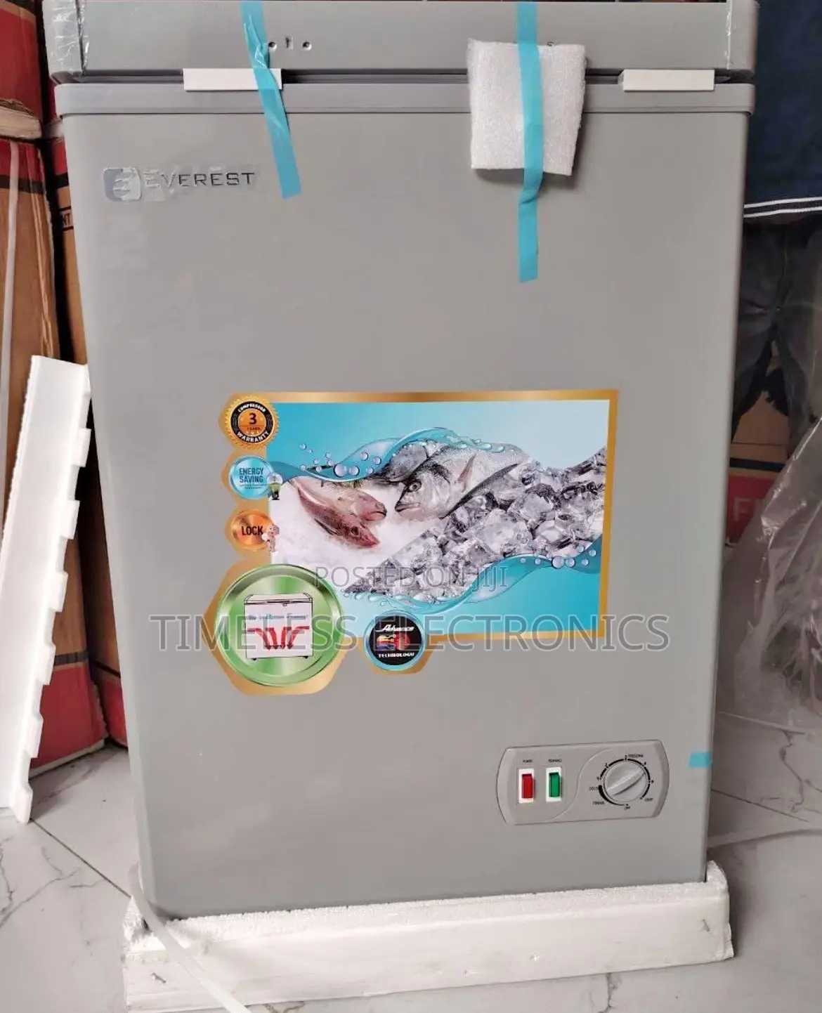  Everest Deep Freezer – Spacious Reliable Cold Storage