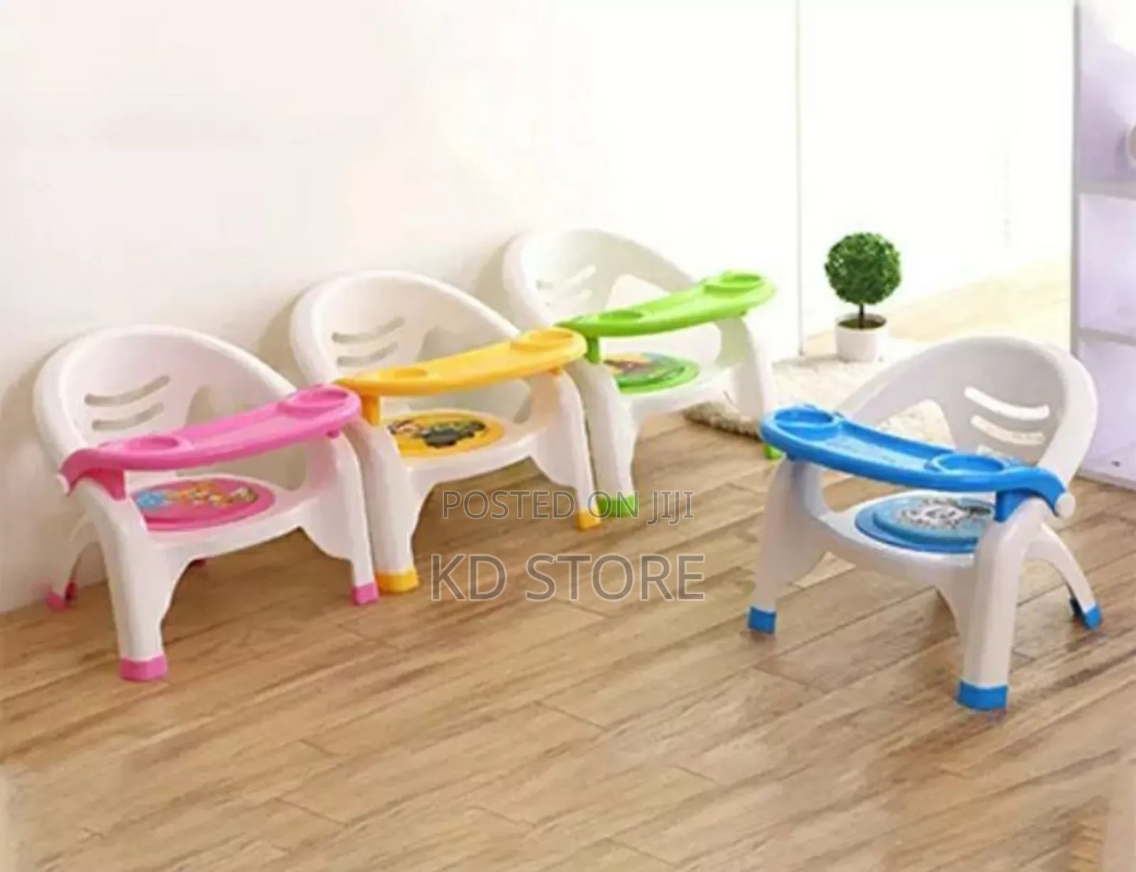Baby Chair With Attached Table Top Set