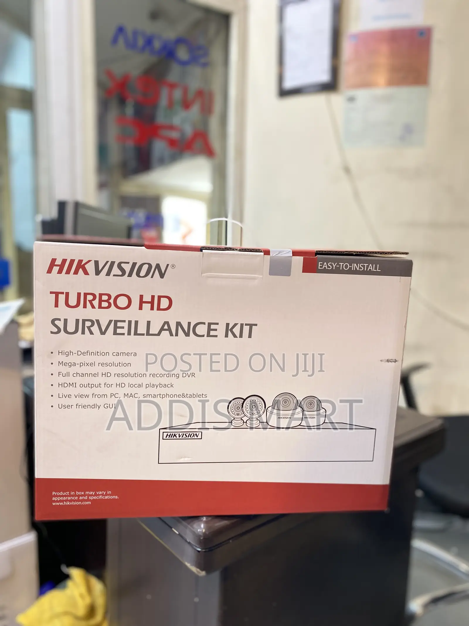 Hikvision Kit 4 Channel XVR With 4 Camera Quality Cctvcamera
