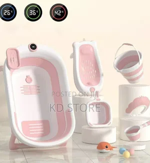 Photo - Super High-Quality Baby Bath Tub Set – 6+2 Pieces