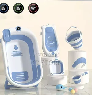 Super High-Quality Baby Bath Tub Set – 6+2 Pieces