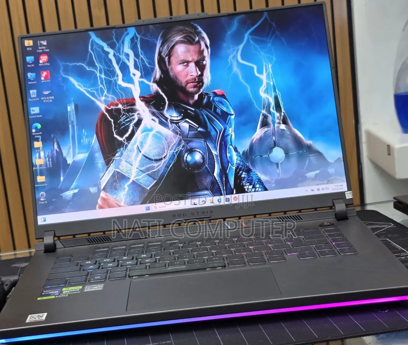 New Laptop Asus ROG Strix G15 16GB Intel Core I9 SSD 1T