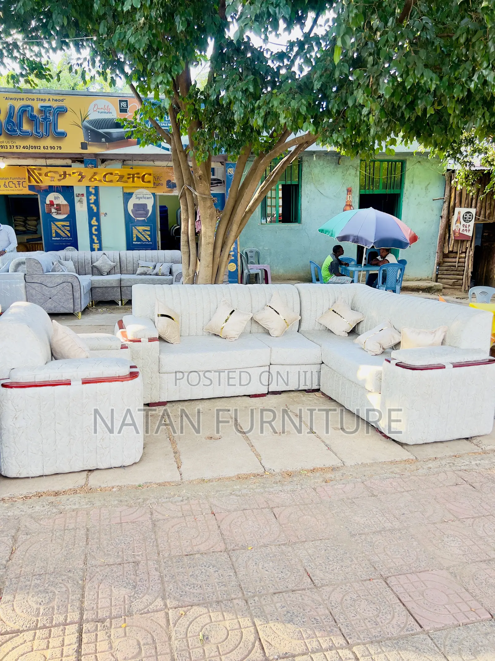 L ሼፕ ሶፋ Made of Maleda Foam Hd Sponge With High Quality