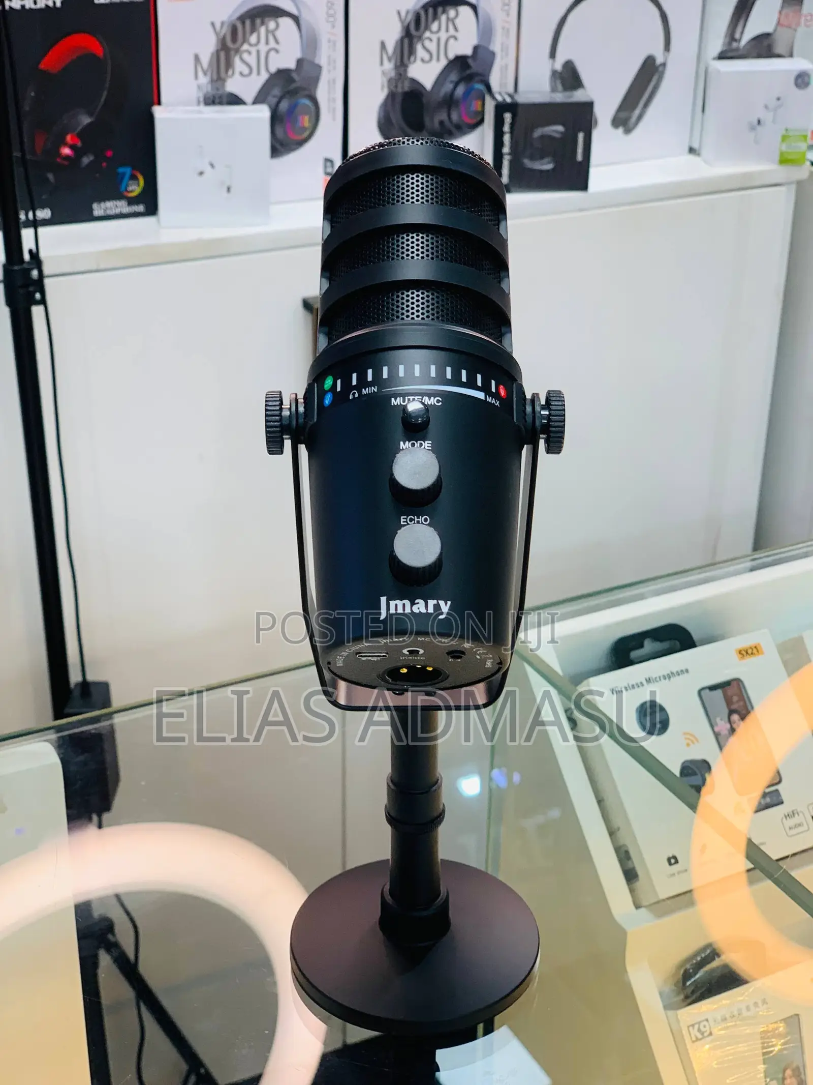 Jmary Usb Condenser Microphone (For Streaming, Podcasting, Gaming)