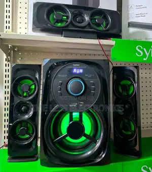 Syinix 3.1 Ch Multimedia Speakers – Powerful Sound for Music,