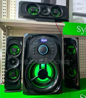 Syinix 3.1 Ch Multimedia Speakers – Powerful Sound for Music,