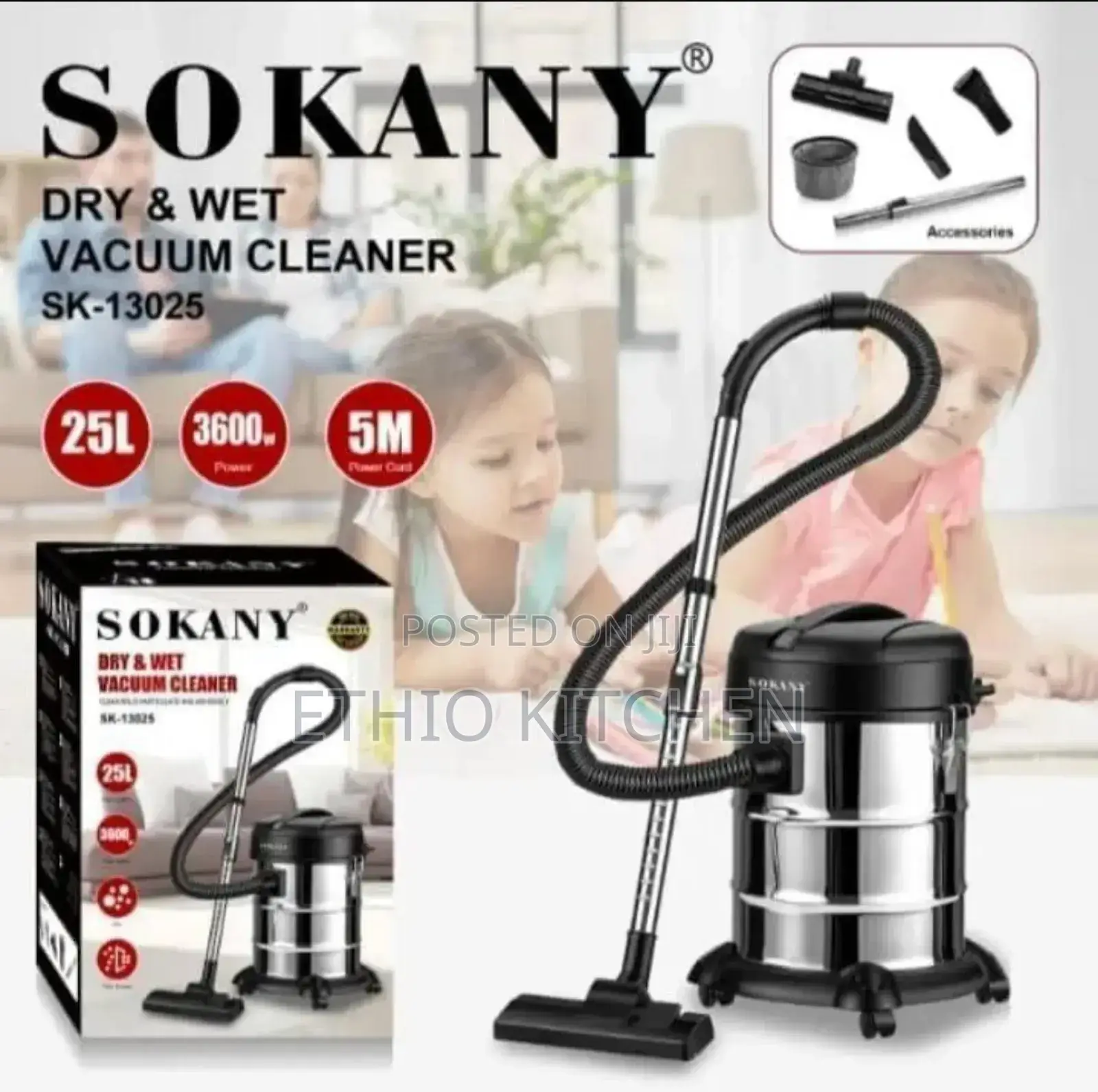 Sokany Dry and Weet Vacuum Cleaner