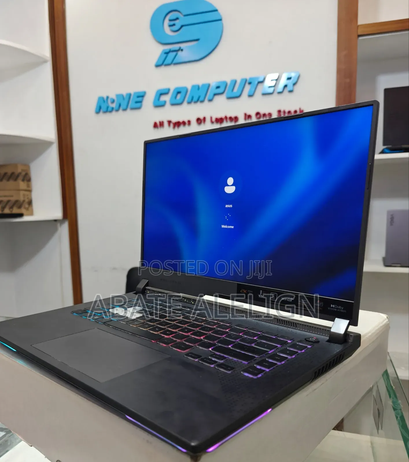 New Laptop Asus ROG Strix G15 16GB AMD Ryzen 5 SSD 512GB