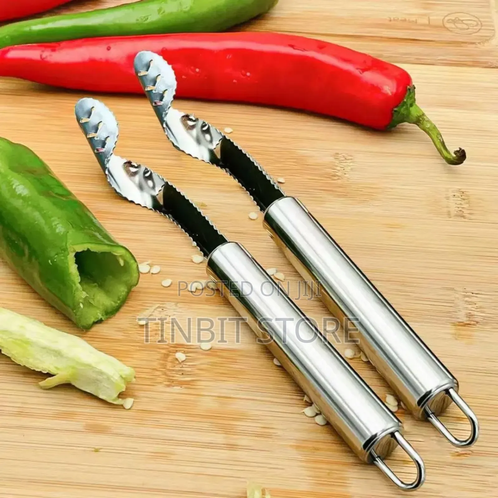 Pepper Seed Remover Stainless Steel በ