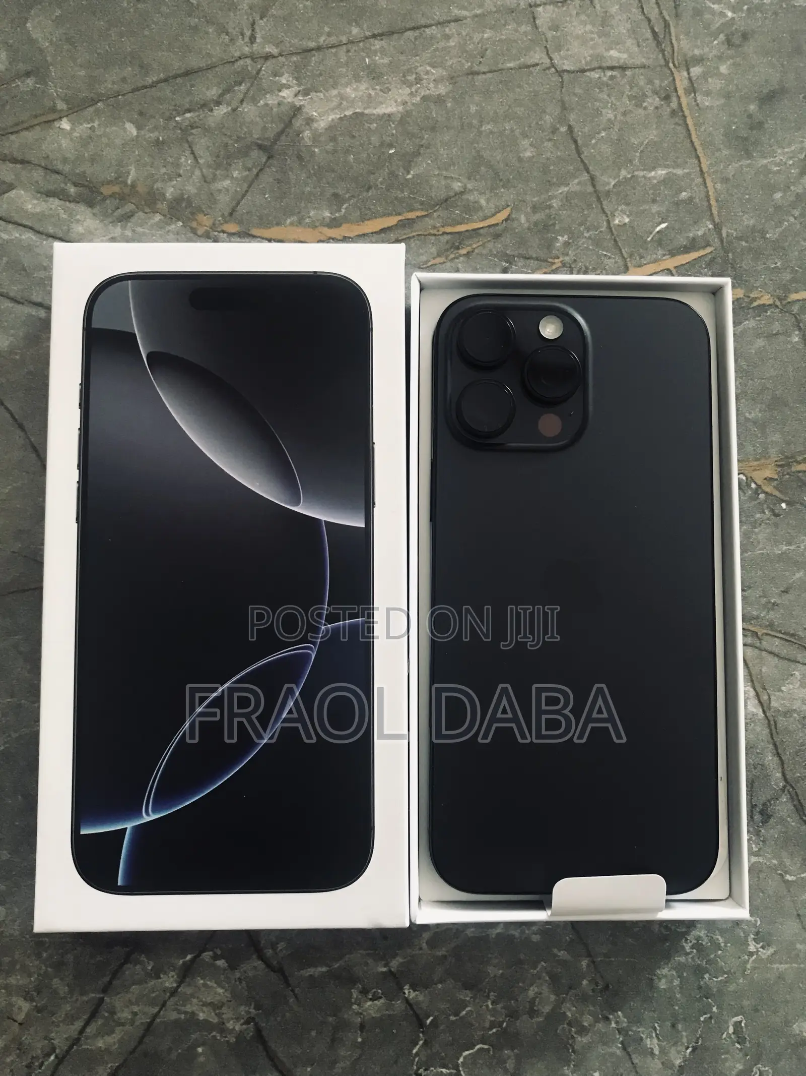 New Apple iPhone 16 Pro Max 256 GB Black