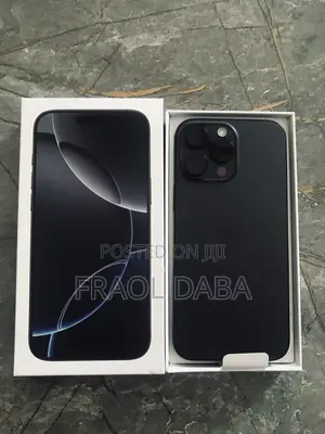 New Apple iPhone 16 Pro Max 256 GB Black